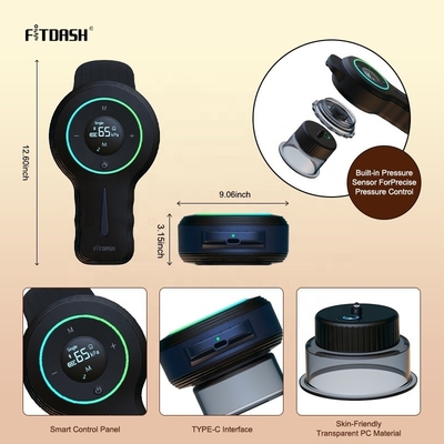 ABS PC Fitdash Combinação recarregável Multi Função Smart Cupping Electric Cups Terapia