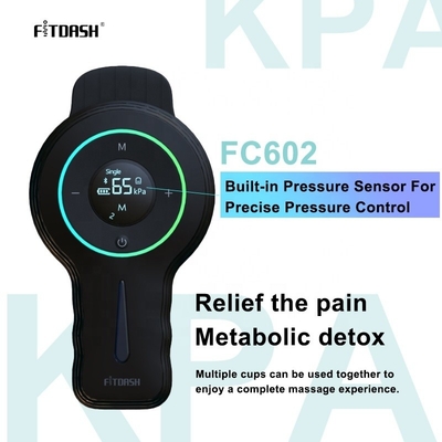 ABS PC Fitdash Combinação recarregável Multi Função Smart Cupping Electric Cups Terapia