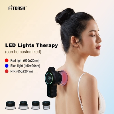 ABS PC Fitdash Combinação recarregável Multi Função Smart Cupping Electric Cups Terapia