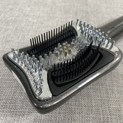 Fitdash Electric Vibrating 650nm Luz Vermelha 850nm NIR Terapia EMS Massagem Capilar Aplicador de óleo de escova de cabelo