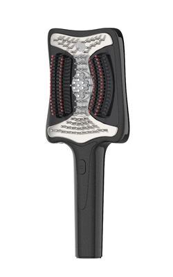 Fitdash Electric Vibrating 650nm Luz Vermelha 850nm NIR Terapia EMS Massagem Capilar Aplicador de óleo de escova de cabelo