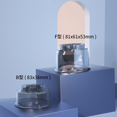 Copo de Cupping Luz Vermelha para PC Dia.83x38mm Cupping Elétrico Escrava Massager Terapia