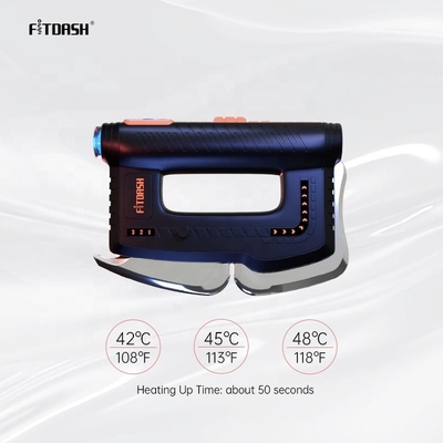 Fitdash indolor 5 em 1 raspador muscular de lâmina curva com RF aquecida e design confortável