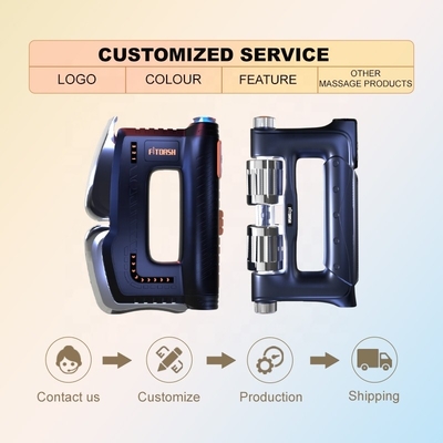 Fitdash indolor 5 em 1 raspador muscular de lâmina curva com RF aquecida e design confortável