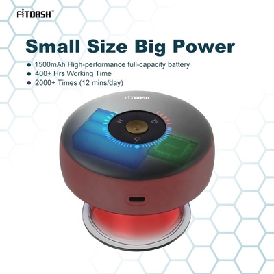 Fitdash ABS PC Massageador Elétrico Cupping com suporte OEM / ODM e terapia de luz vermelha