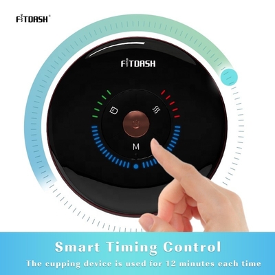 Fitdash ABS PC Massageador Elétrico Cupping com suporte OEM / ODM e terapia de luz vermelha