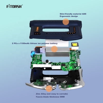 Fitdash 7.4v / 1100mah Massagista de Fascia Faca em casa Guasha raspando massagem miofascial