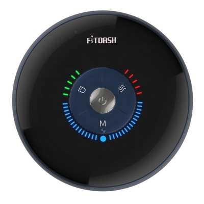 Bateria de 1800mAh Capacidade Fitdash Inteligente Vibração Respiratória Massagem Cupping