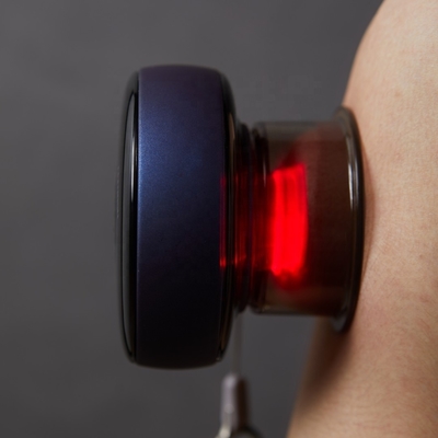 ABS PC Fitdash Massageador Elétrico de Cupping com Sucção a Vácuo e Vibração Eletrônica