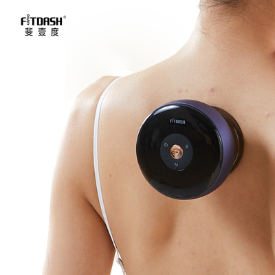 3.7V/1800mAh Capacidade da bateria Fitdash Vacuum Cupping Massager com aquecimento de luz vermelha