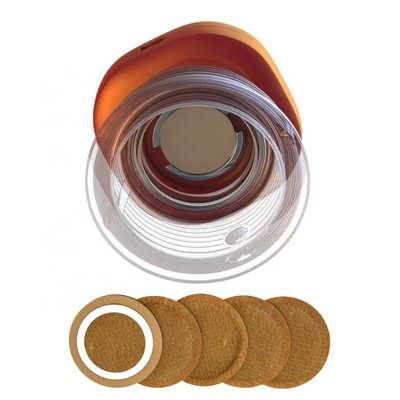 Dispositivo duplo de cupping de silicone macio com terapia de aquecimento sem fogo ferramenta de massagem indolor