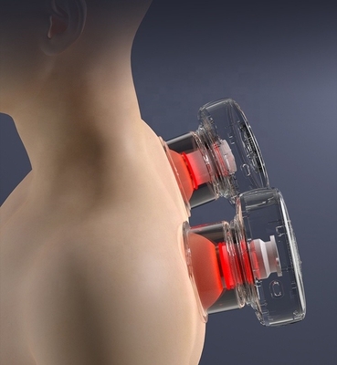 94*94*72mm Tamanho Massagista Elétrico de Cupping para aquecimento de todo o corpo e conjunto de Cupping Fascial