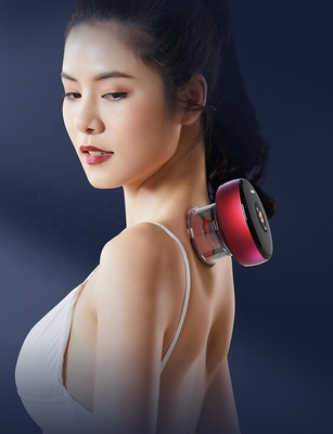 Suporte OEM/ODM Fitdash Vibrante aquecido Gua Sha Cupping Luz Vermelha Massagista de terapia corporal