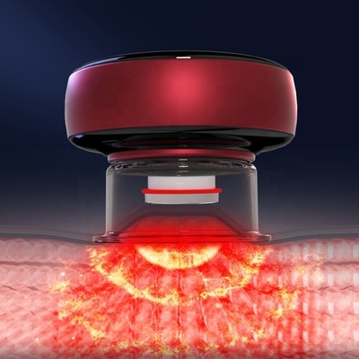 Dispositivo de massagem de pés Fitdash de tipo C com luz vermelha e sucção vibratória