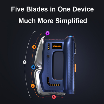 Smart Multifuncional Fitdash NMES massagista corporal com aquecimento e EMS terapia de luz vermelha