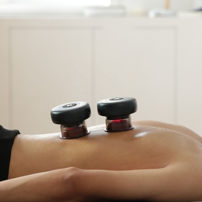 Dispositivo Fitdash de Terapia de Luz Vermelha para Tratamento sem fio e Moxa Cupping no Corpo