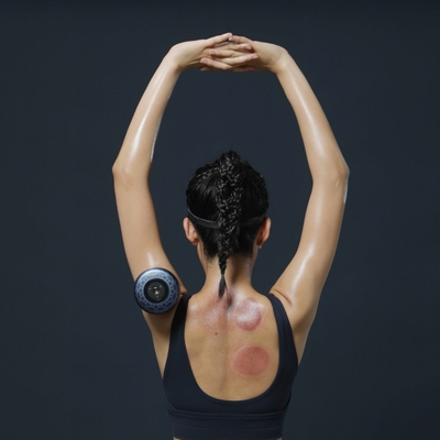 Certificação EMC Fitdash Electronic Cupping Cupping Therapy Sets com material ABS PC