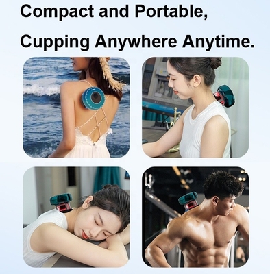 Fitdash Equipamento TENS Profissional de Cupping Terapia de Cupping de vácuo elétrico e luz vermelha