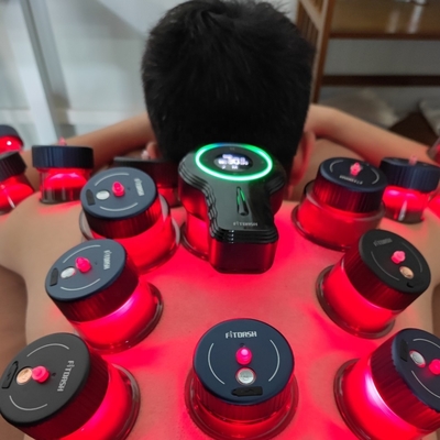 Fitdash Smart Infrared Therapy Cupping Cups Sets Massage Equipment para alívio da tensão