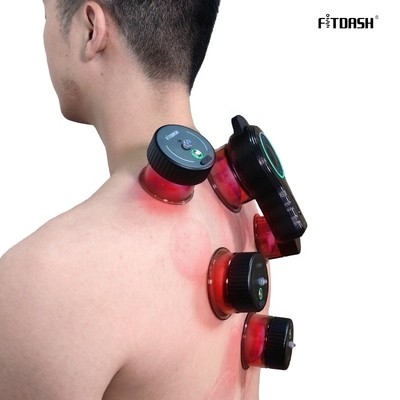 Tipo-C Modo de energia Fitdash Profissional Red Light Cupping Set com material ABS PC