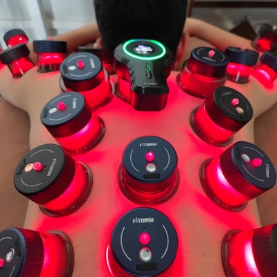 Método de controle de botões Respiração a vácuo Massagem de ventosas para tratamento da anti-celulite