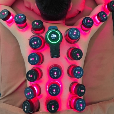 Método de controle de botões Respiração a vácuo Massagem de ventosas para tratamento da anti-celulite