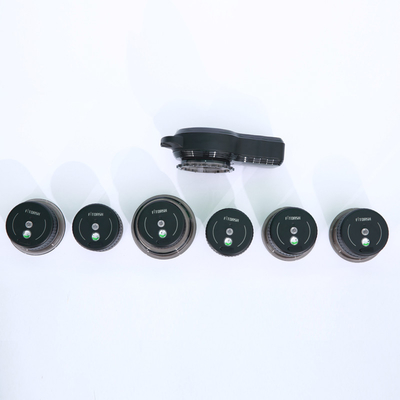 Controle de botão 3.7V/1800mAh Dispositivo eletrônico de vaso Massagista com terapia de luz vermelha