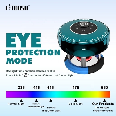 Dispositivo portátil Fitdash com aquecimento e terapia de luz vermelha