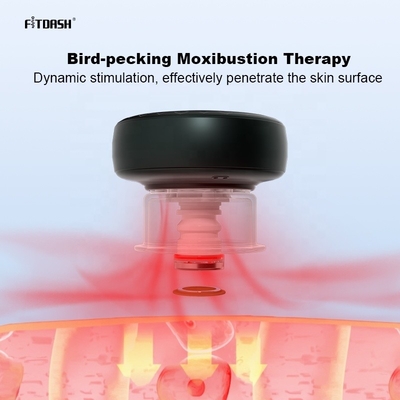 Fitdash Conjunto Reutilizável de Cupping Terapia de Moxibustião com 12 minutos Tempo de Trabalho Padrão