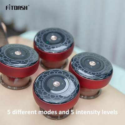 Terapia corporal eficaz com Fitdash Dispositivo elétrico portátil de cupping e luz LED