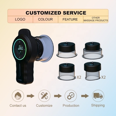 Suporte ODM/OEM Fitdash Portable Electric Cupping Set para sessões de fisioterapia