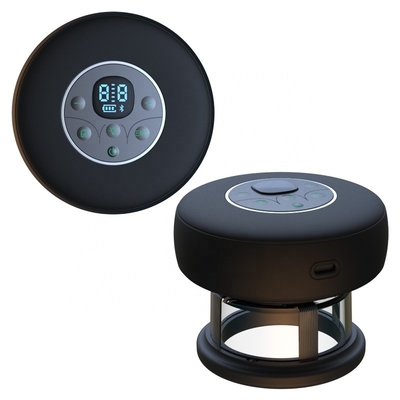 Massagem de ventosas inteligente com vaso de sucção a vácuo Fitdash Massagista de ventosas elétrico preto