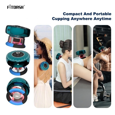 Eficaz ABS PC Therapy Cupping Set com Terapia de Luz Vermelha Aproximadamente 4 horas de tempo de carregamento