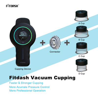 Tipo-C Power Mode Massagista de terapia de ventosas elétricas para raspagem e ventosas Hijama