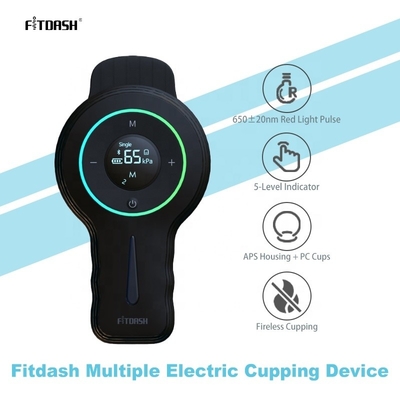 Fitdash ABS PC Cupping Therapy Set 6 Pcs Celulite Massager Cups Vacuum Therapy Cupping