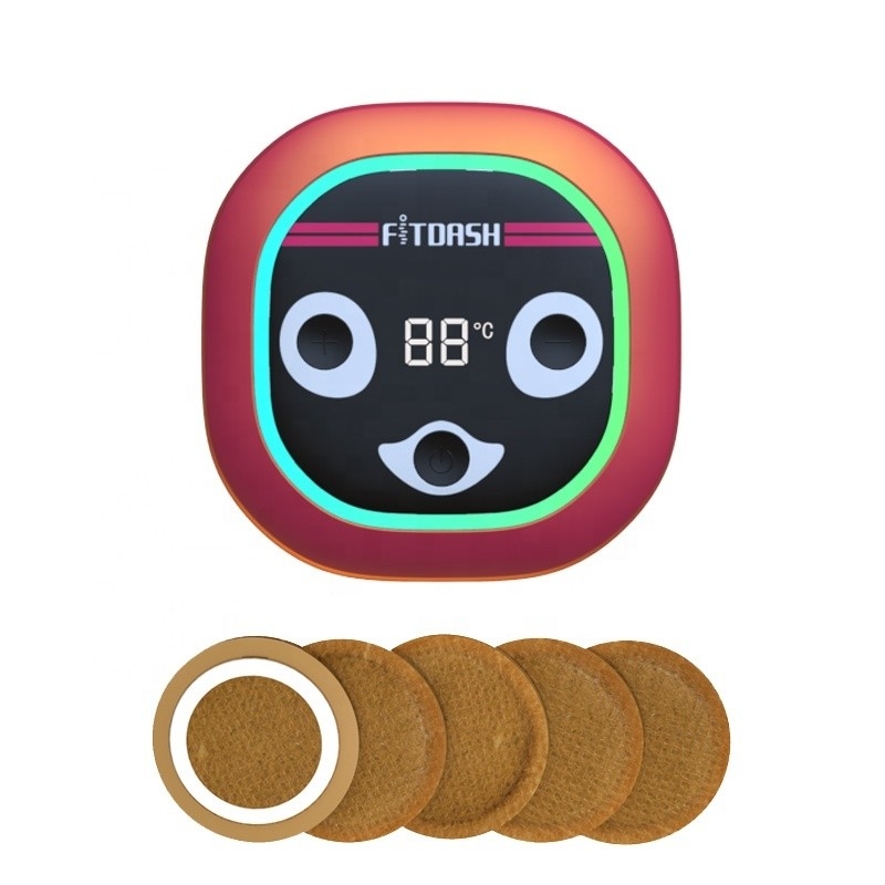 Terapia portátil de ventosas com Fitdash Massageador Elétrico de Ventosas e Luz Vermelha cerca de 100g