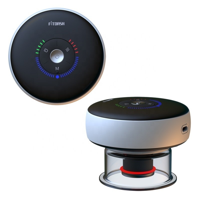 Material ABS PC Fitdash Smart Dynamic Cupping Kit para Dispositivo de alívio de dor no pescoço e nas costas