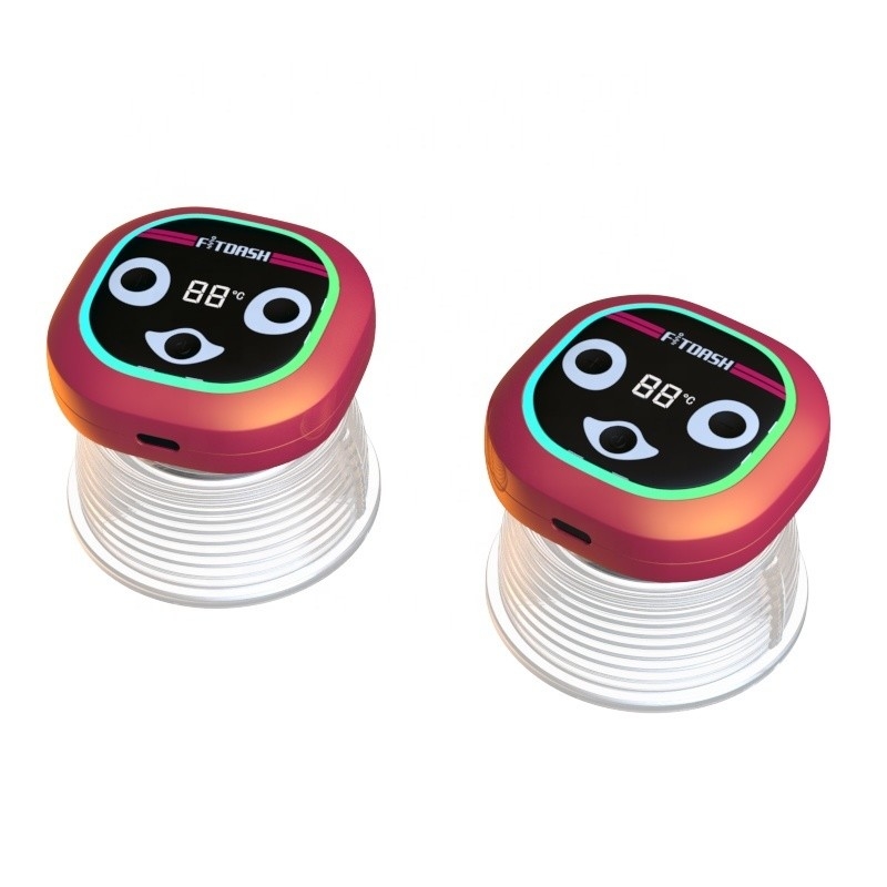 Fitdash Vacuum Cupping Massager Compressão Quente e Gua Sha para Meridiano das Pernas Dredging 100g