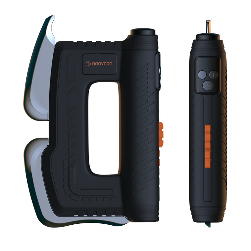 Tipo-C Massagem Elétrica portátil sem fio Gua Sha Conjunto para Trigger Point Therapy