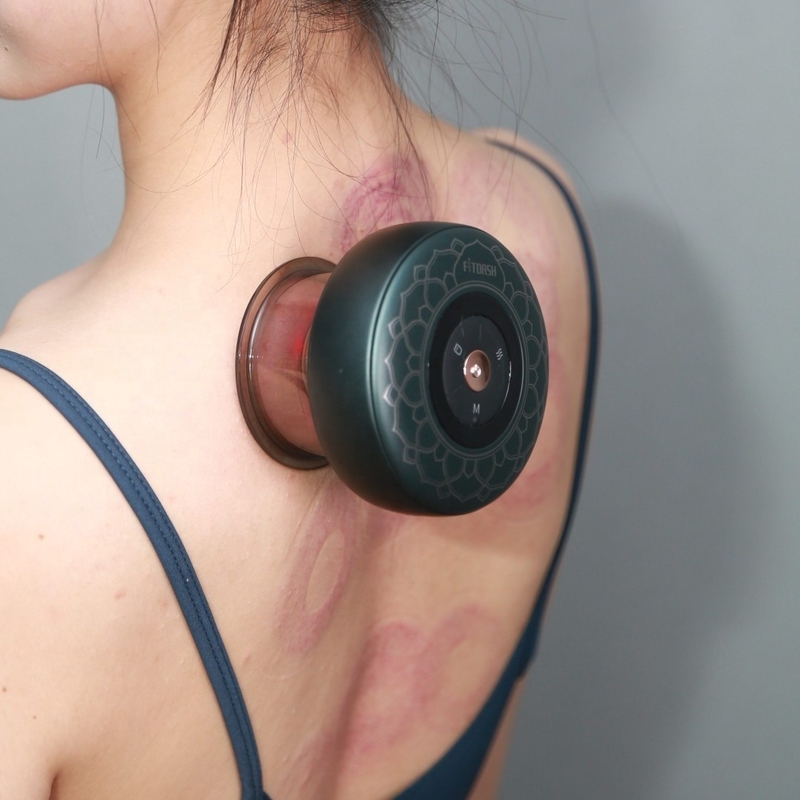 Tamanho do produto 94*94*72mm Fitdash Dispositivo Moxa Multifuncional Cupping Massage Therapy Body Cupping Set para humanos