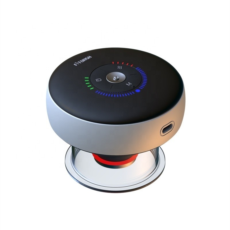 Fitdash Red Light Heating Smart Cupping Massager com suporte de controle de botão OEM / ODM