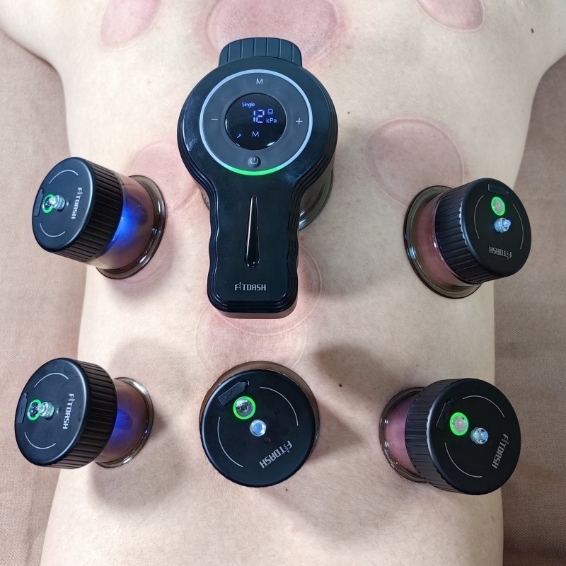 Body Power Tipo-C Respiratório Inteligente Cupping Terapia com forte sucção e vácuo
